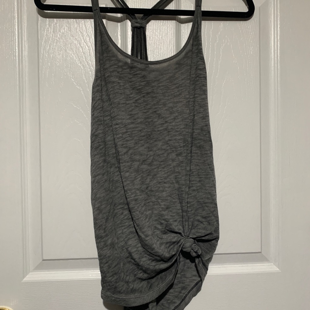 Dark grey tank